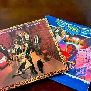 Reo Speedwagon vintage vinyl bundle